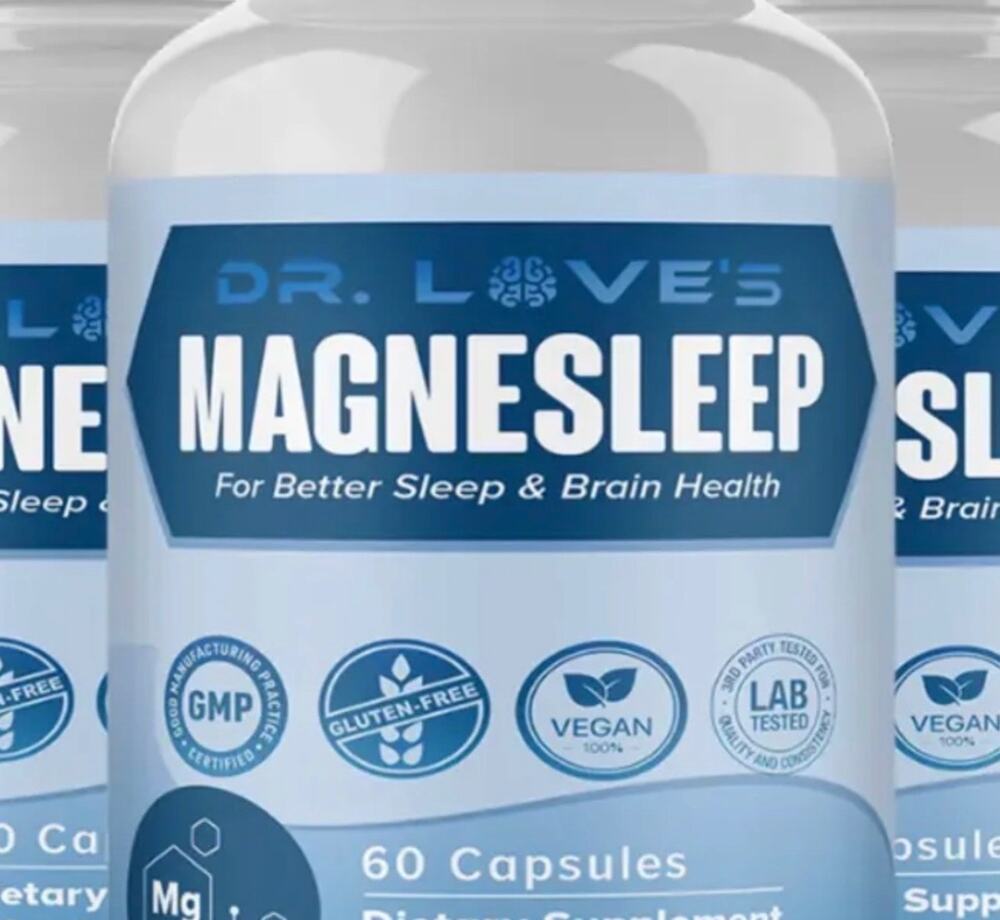 Dr. Love’s Magnesleep for Better Sleep & Brain Health